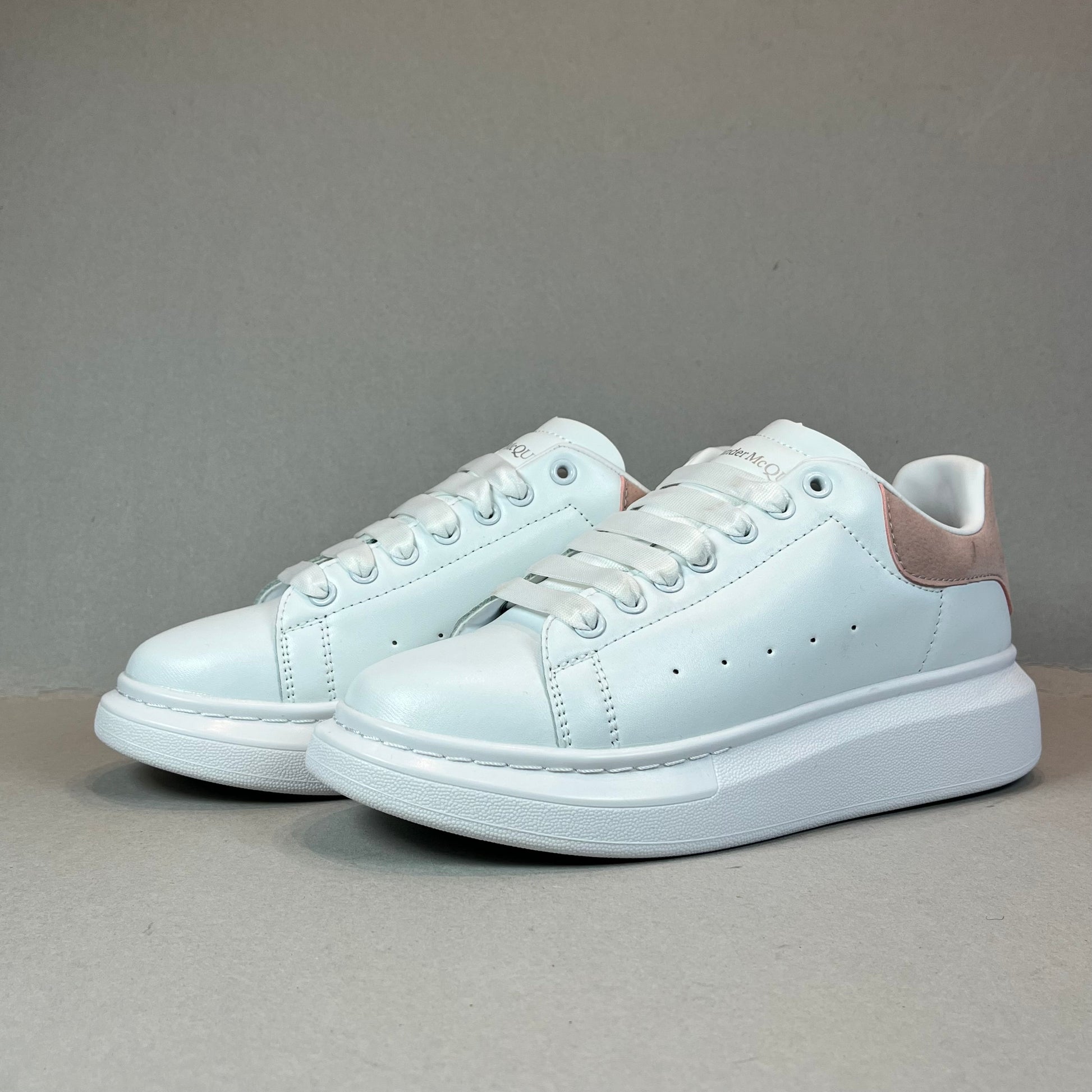Alexander McQueen Oversized Sneakers “White Pink”