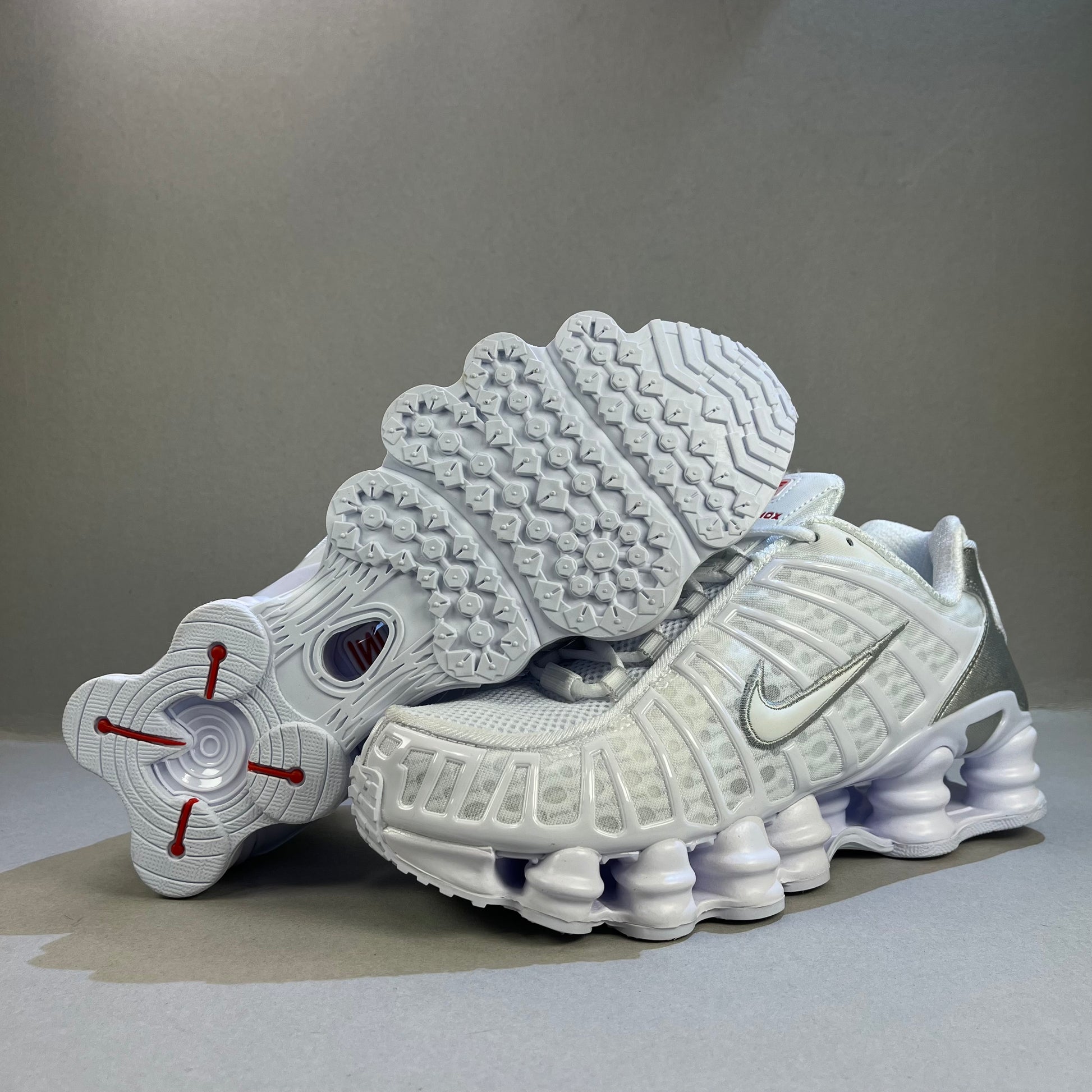 Nike Shox “Triple White”