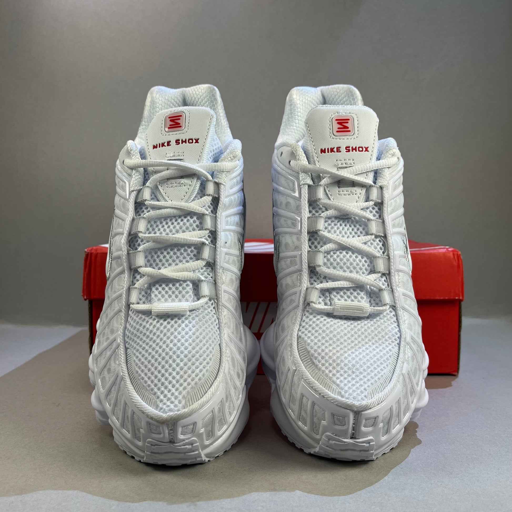 Nike Shox “Triple White”