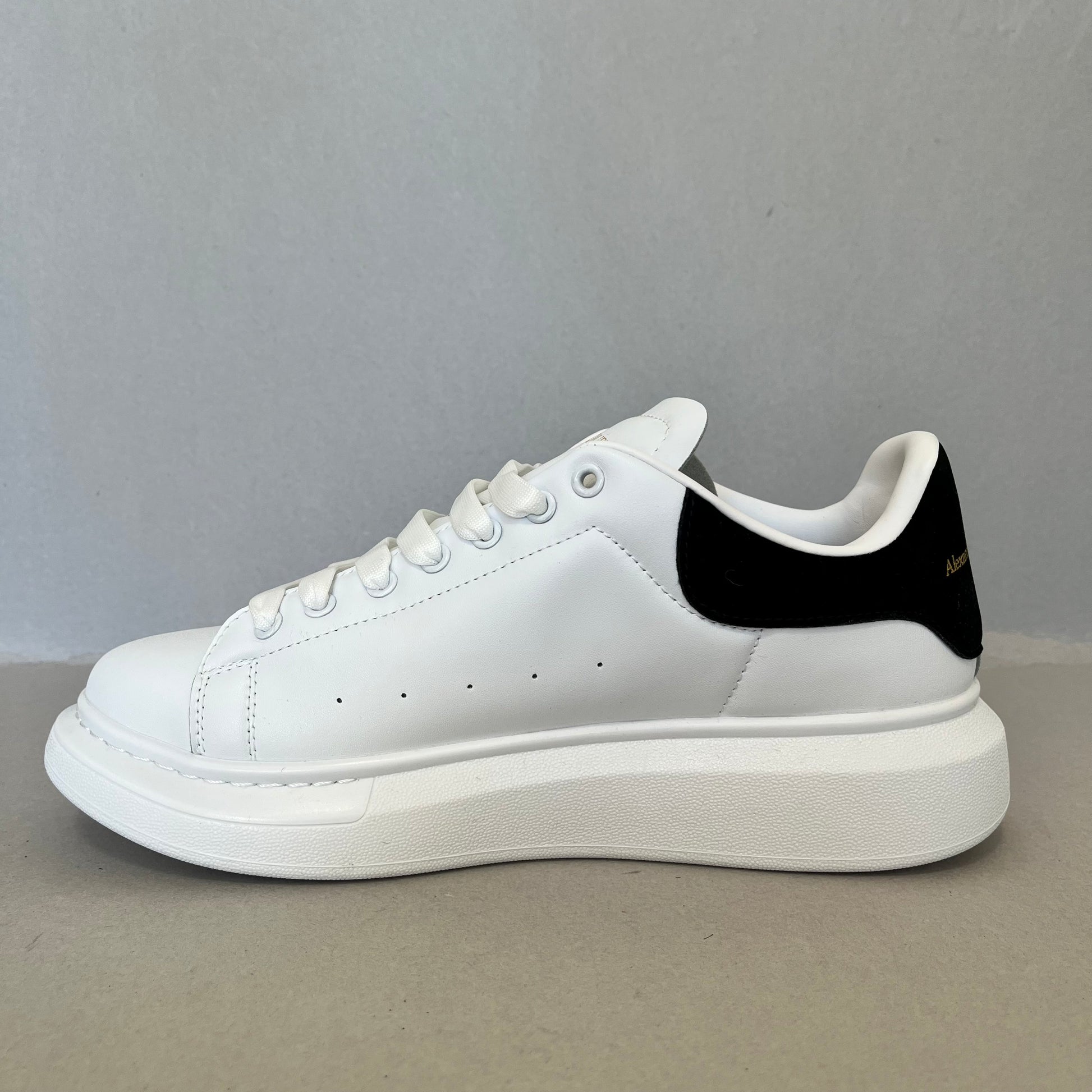 Alexander McQueen Oversized Sneaker “White Black Tail”