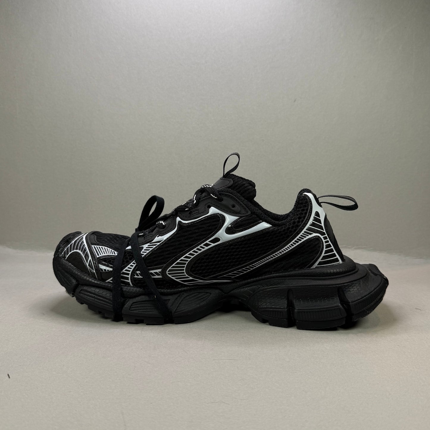 Balenciaga 3XL "Black Silver"