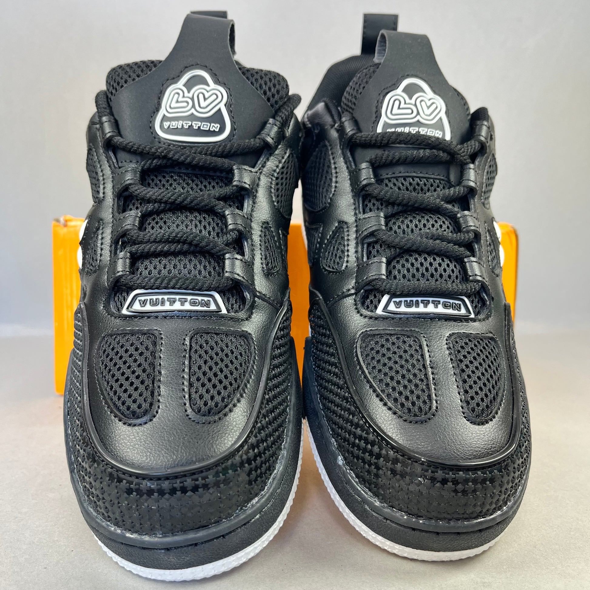 LV Skate Sneaker “Black And White”