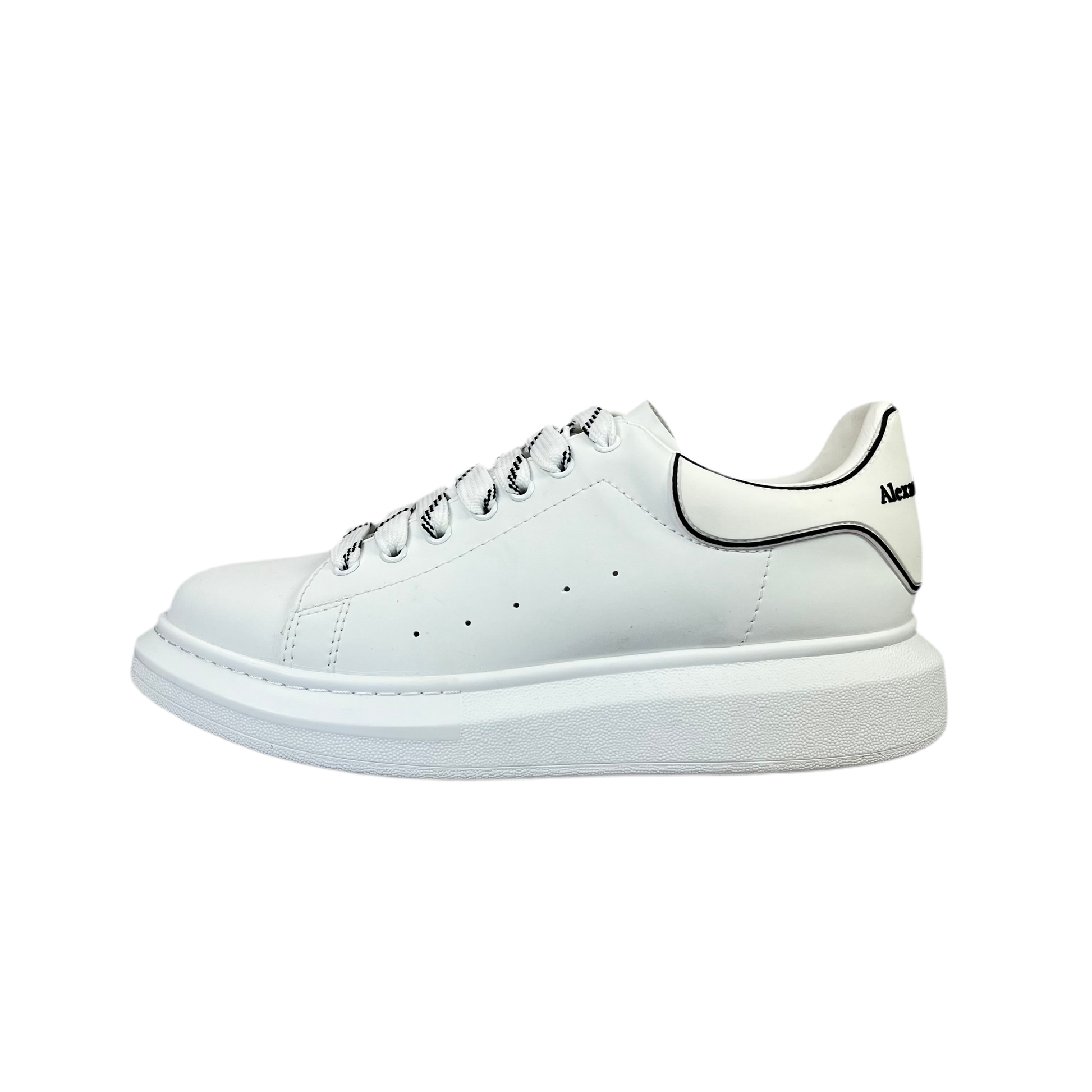 Alexander McQueen “New Tech Calf - White Black”