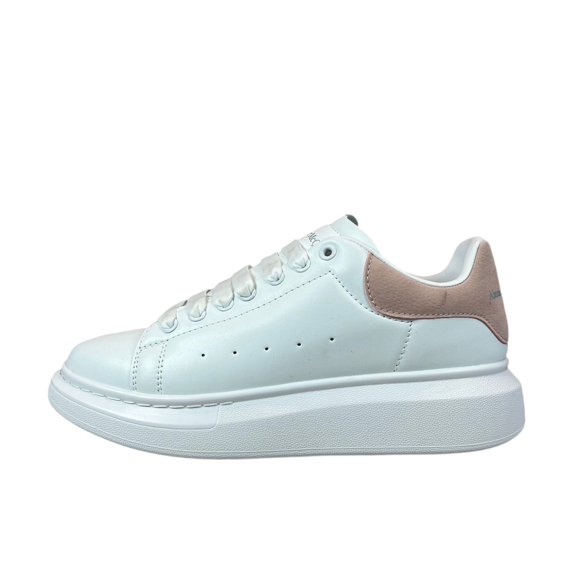 Alexander McQueen Oversized Sneakers “White Pink”