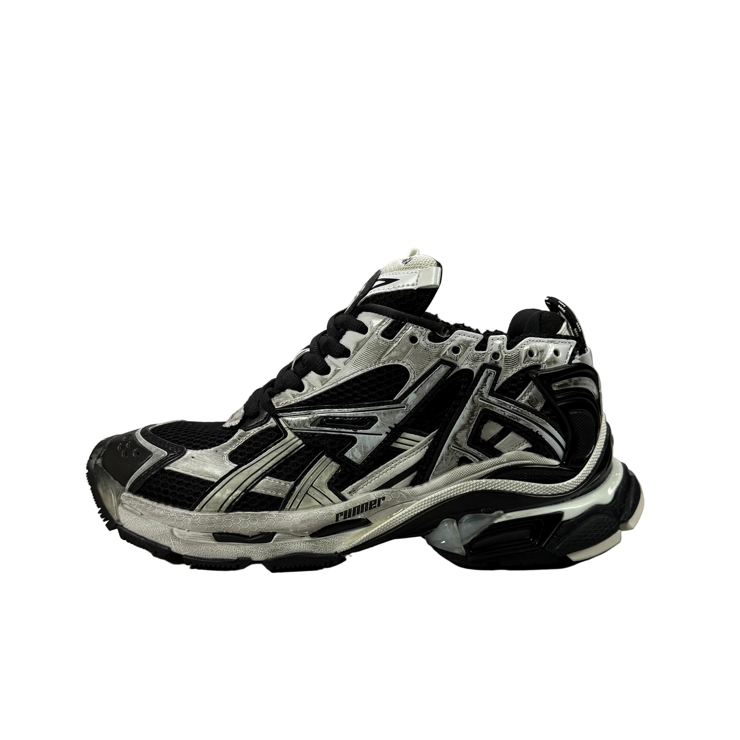 Balenciaga Runners "Black And White"
